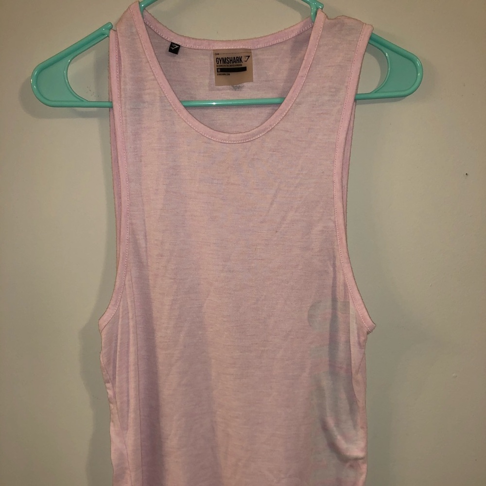 Gymshark pink workout tank top!